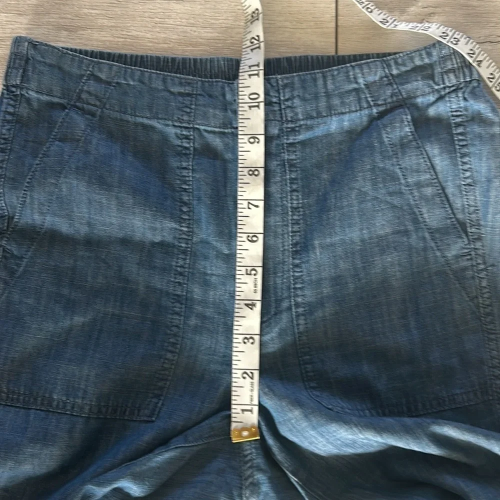 J. Crew cotton blend Denim Blue Casual Pants size 6